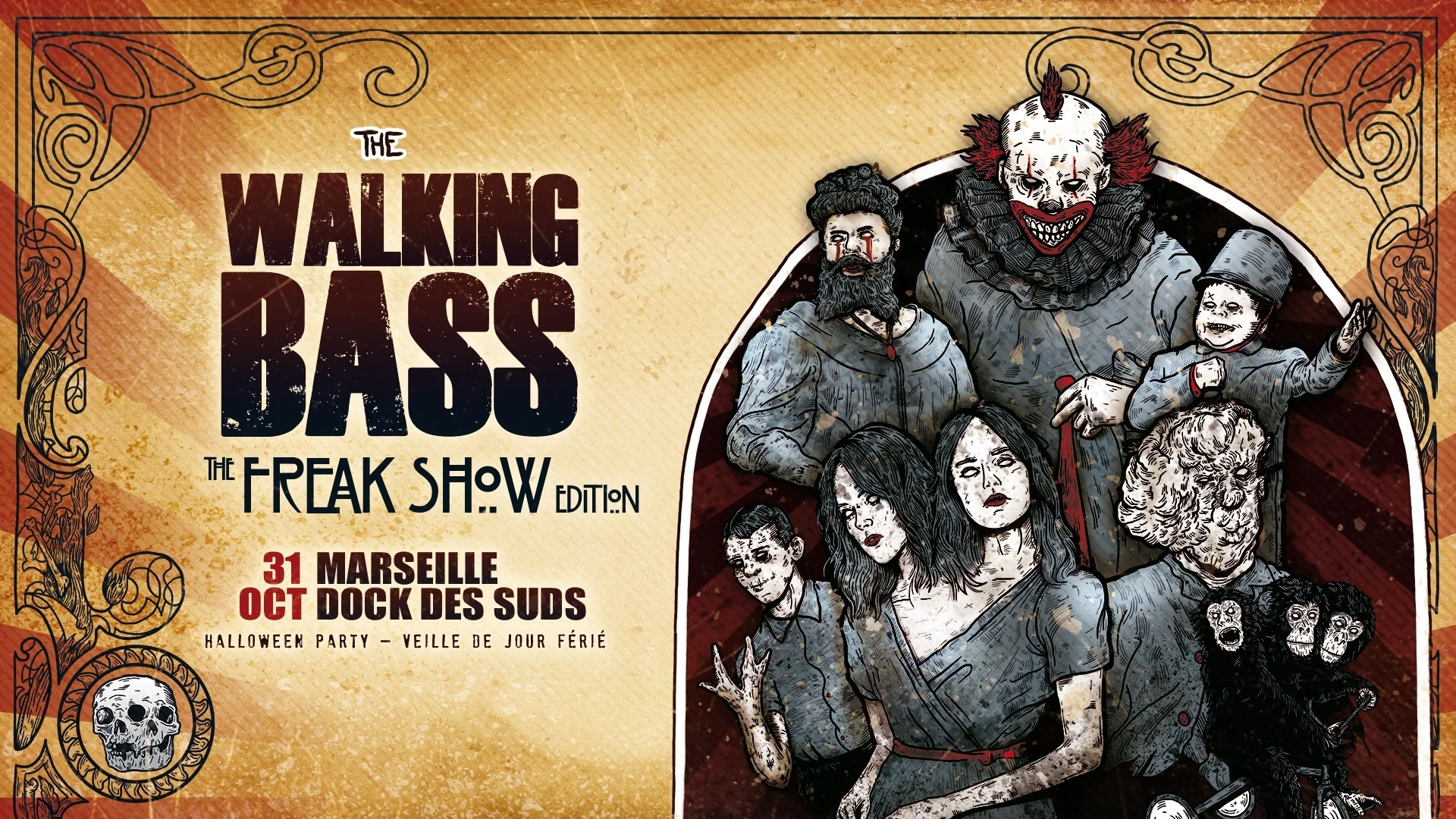 The Walking Bass Festival : The Freak Show Edition Cover