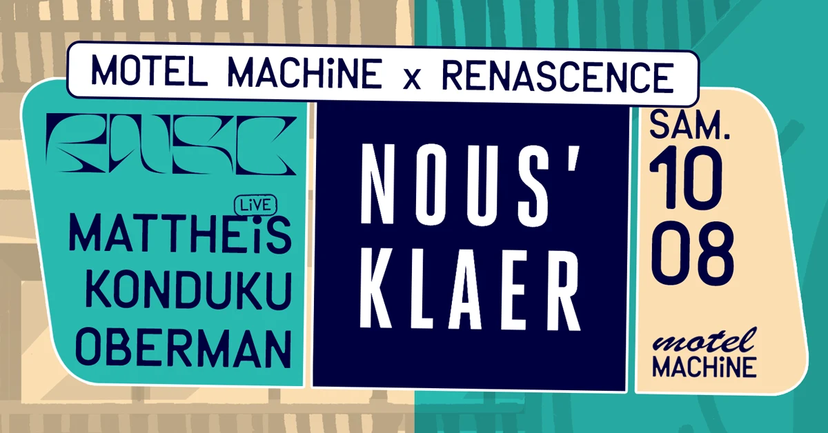 Motel Machine & Rsnc Prés. Nous'klaer : Mattheis, Konduku Cover