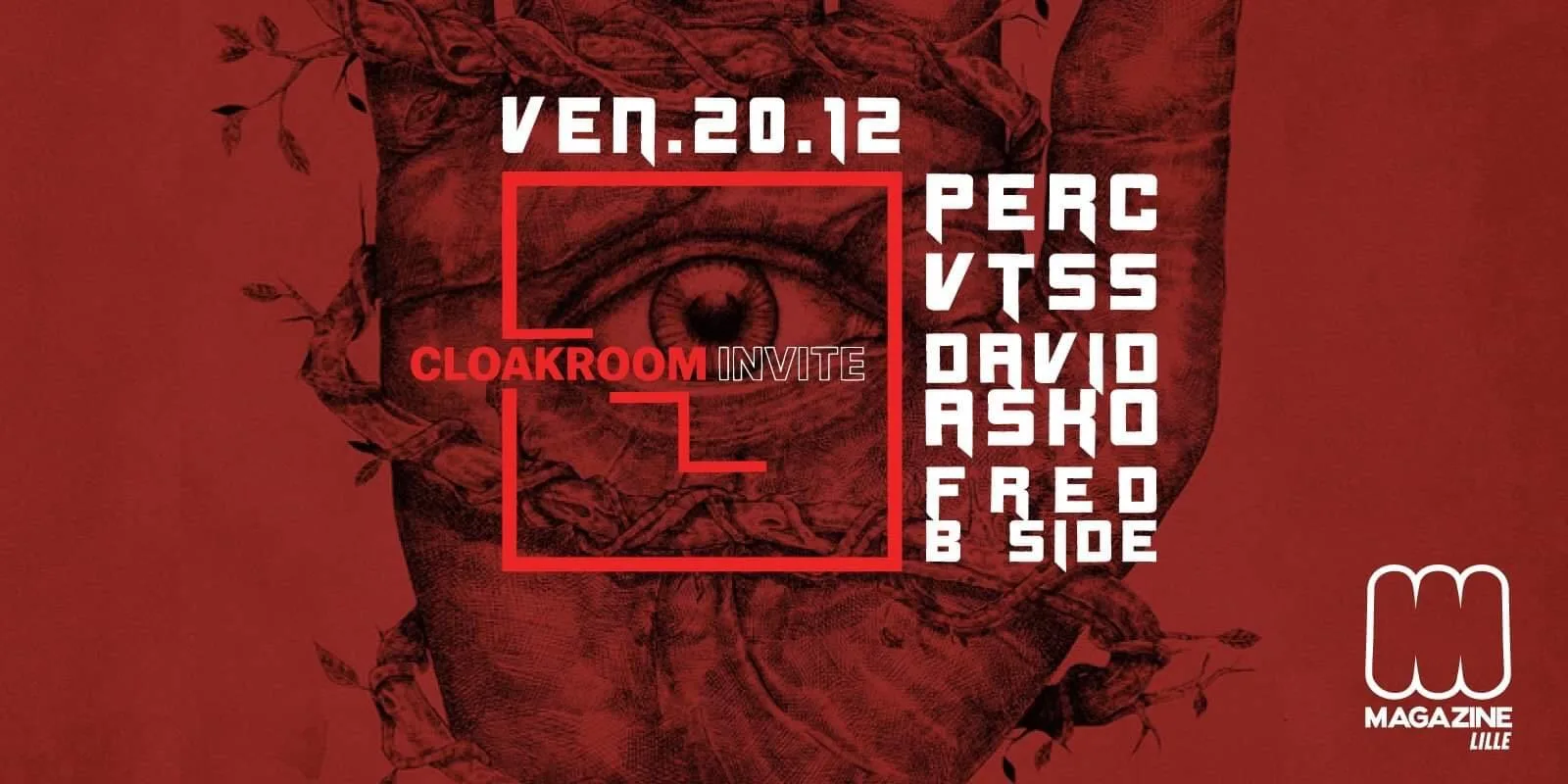 Cloakroom Invite: Perc, Vtss Cover