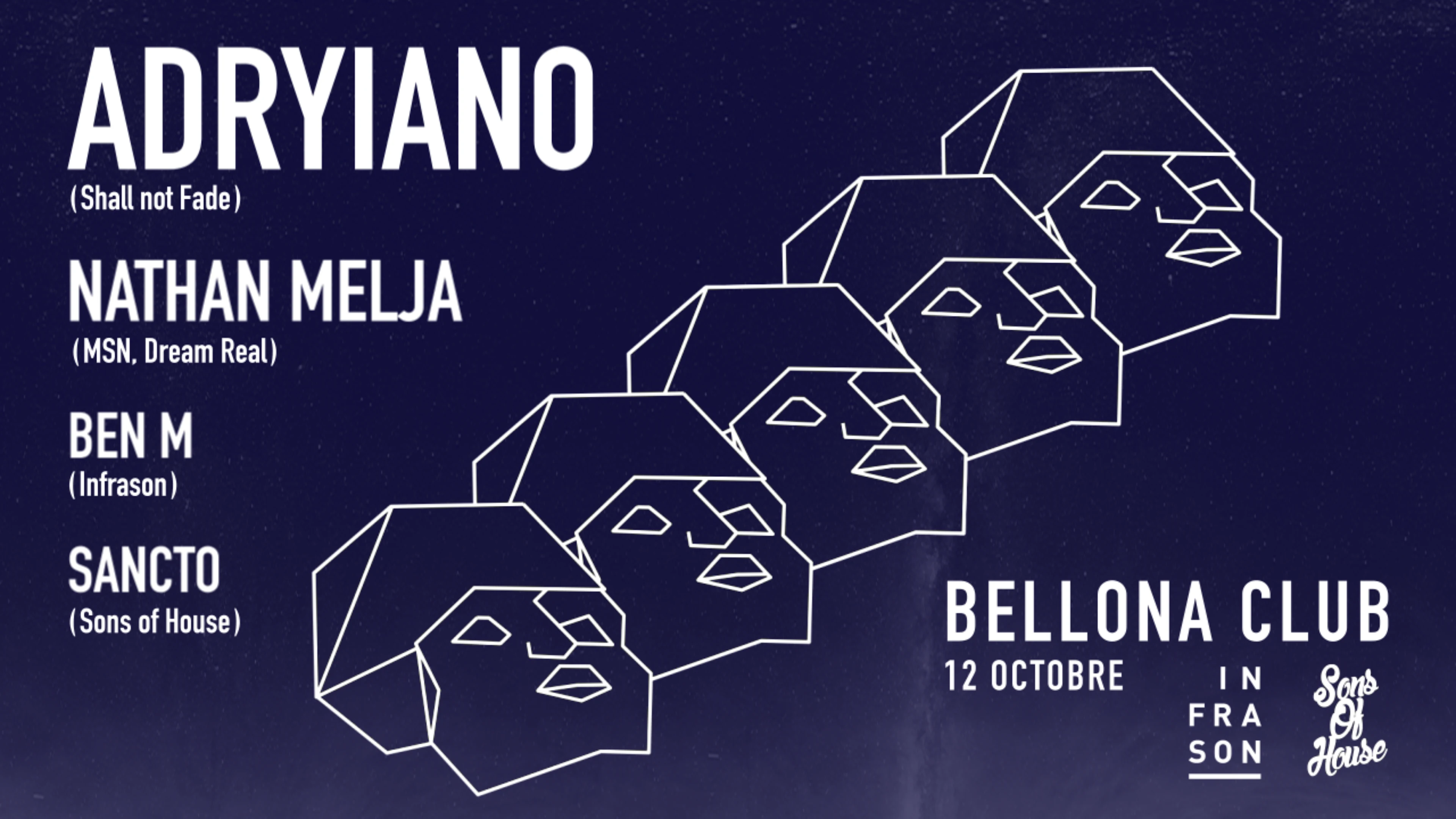 Sons Of House X Infrason Invitent Adryiano & Nathan Melja Cover