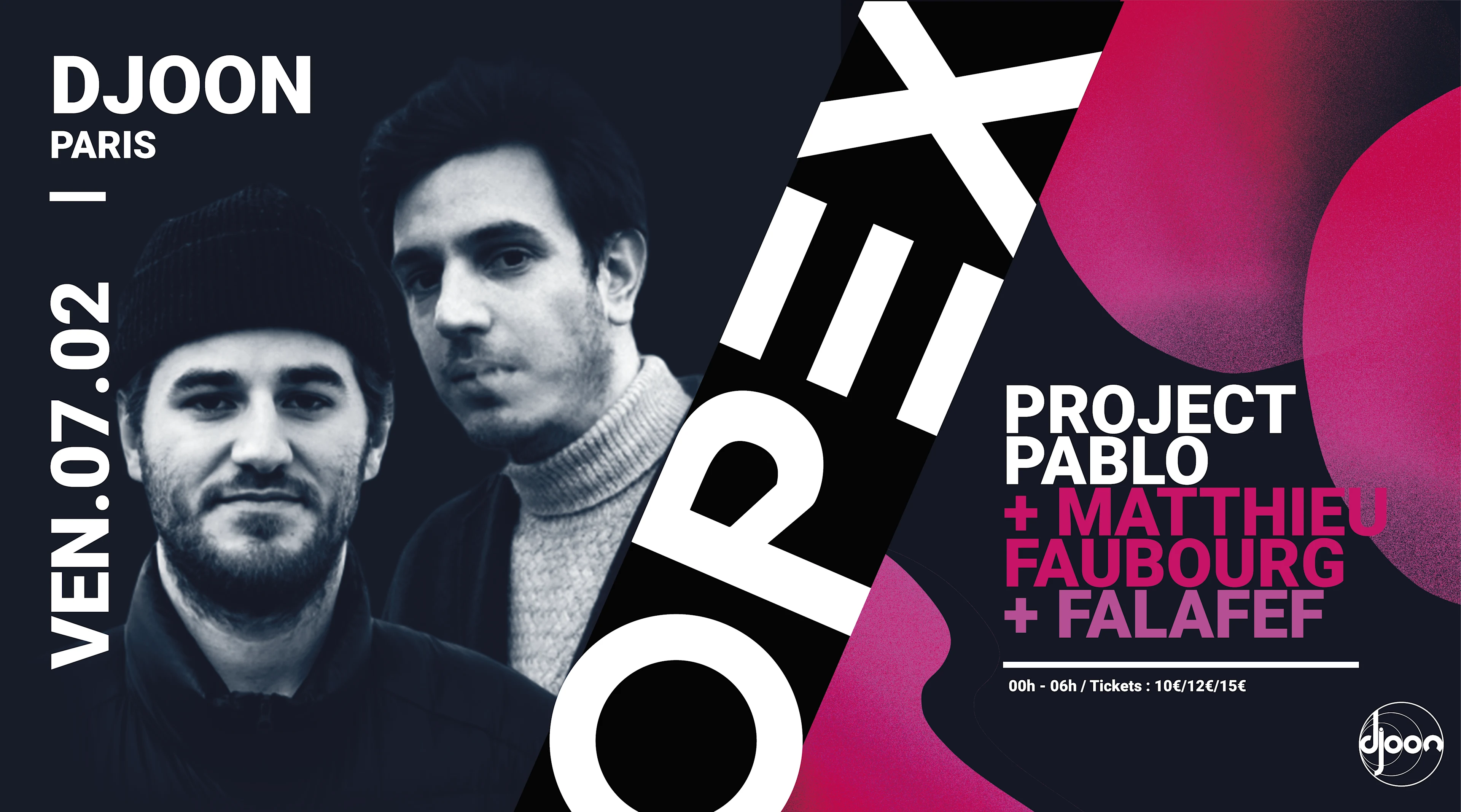 Opex Présente Project Pablo & Matthieu Faubourg Cover