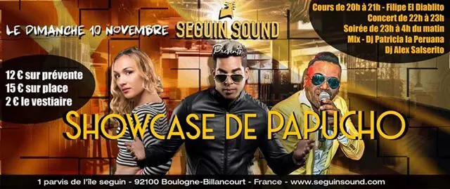 Seguin Sound Latino - Show Case De Papucho (Manana Club) Cover