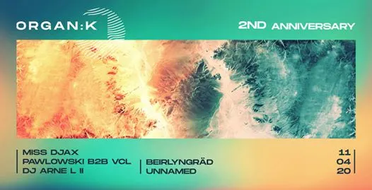 Organïk : 2nd Anniversary Cover
