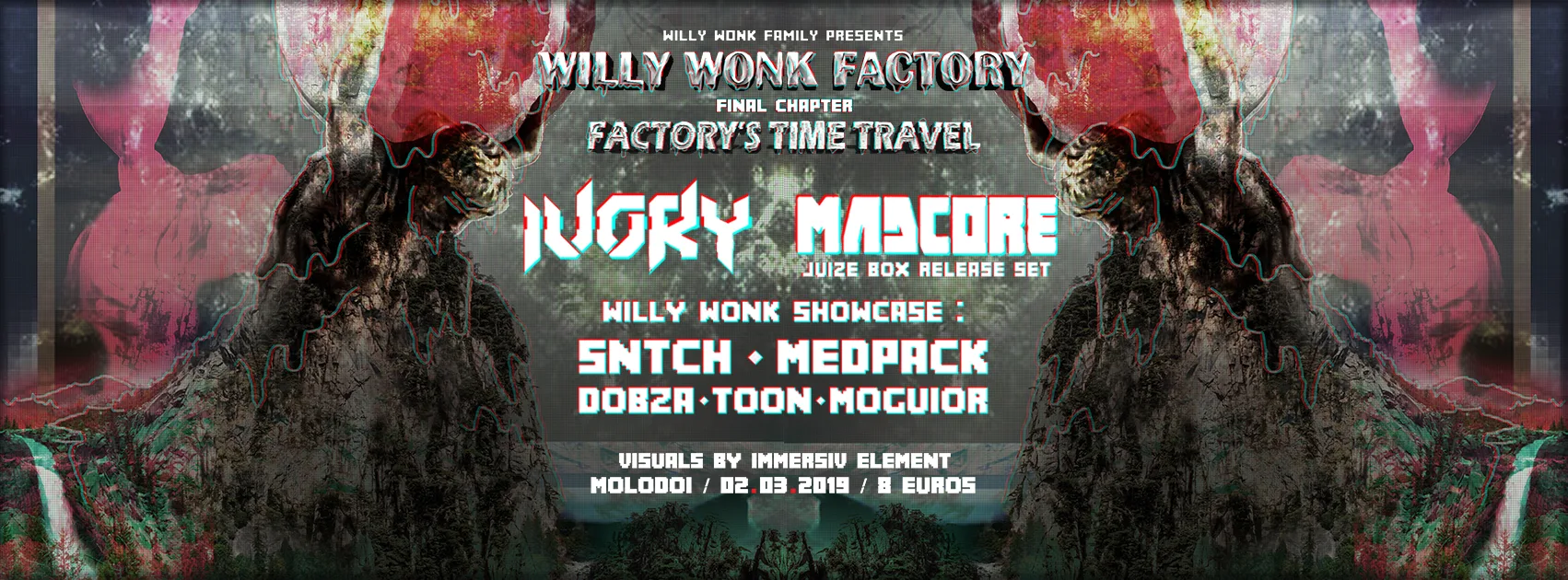 Willy Wonk Factory #Final Chapter / Factory's Time Travel Cover
