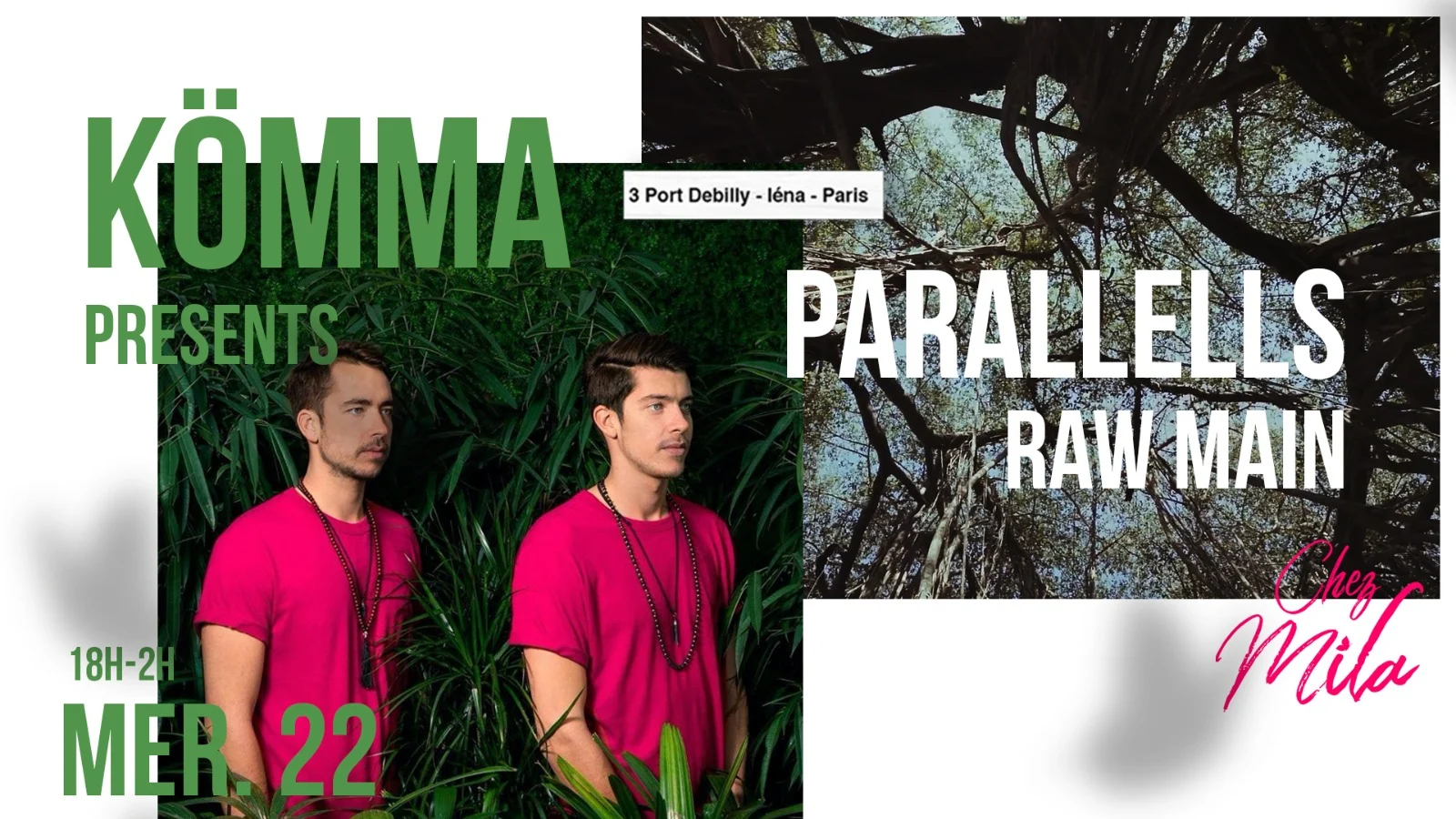 Kömma Paris X Chez Mila W/ Parallells + Raw Main Cover