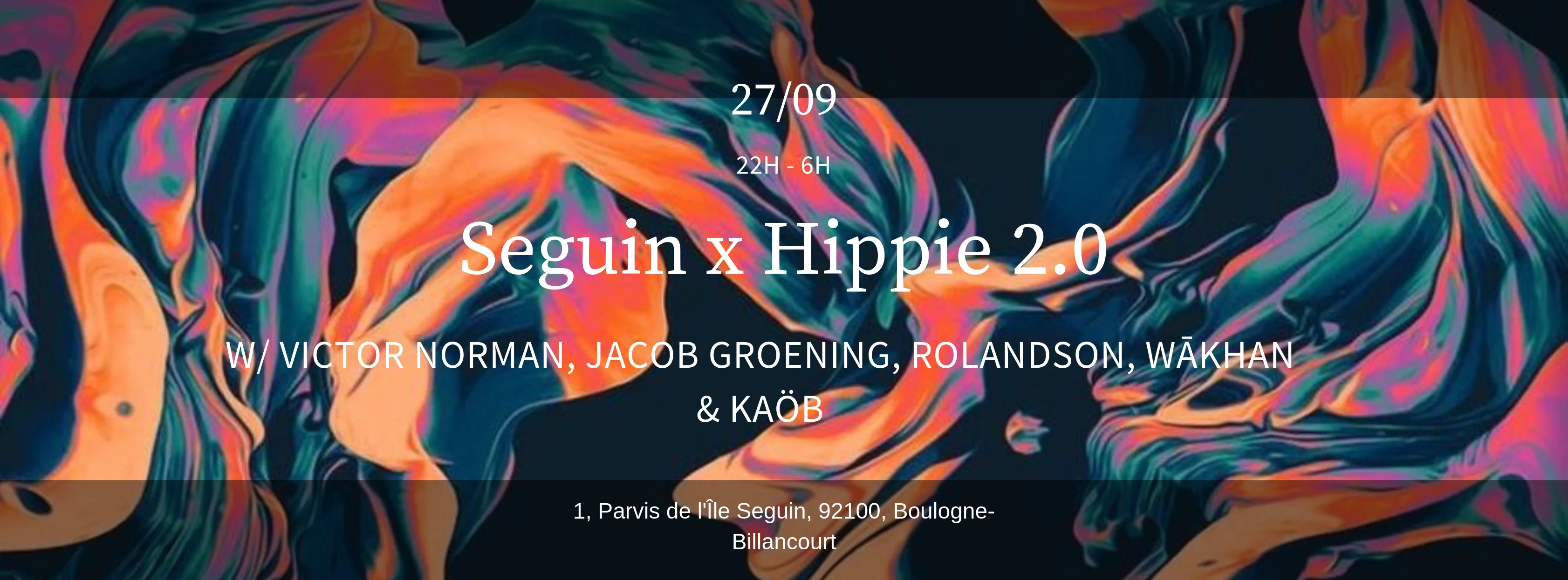 Seguin X Hippies 2.0 W/ Victor Norman, Jacob Groening, Rolandson Cover