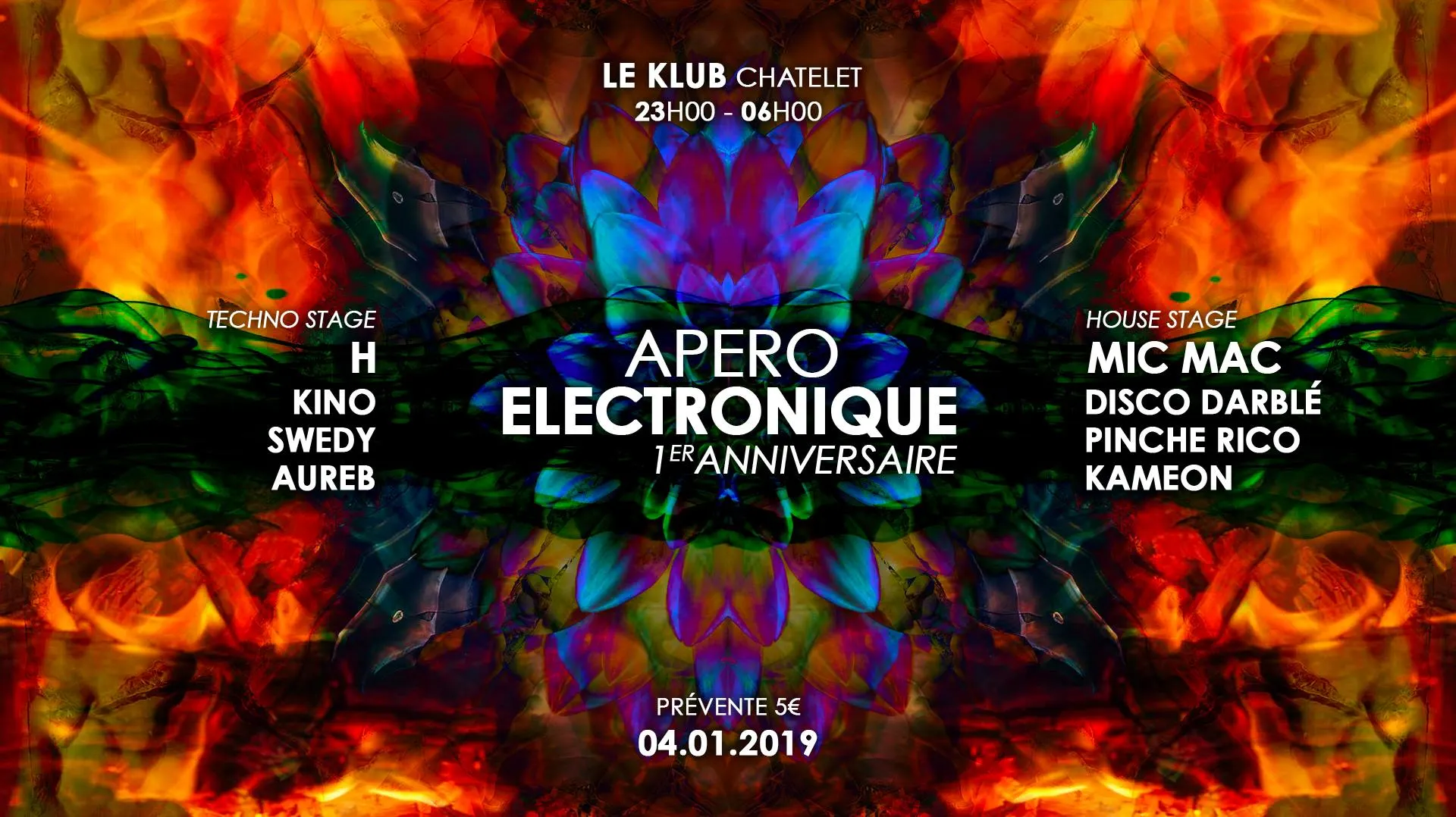 Apero Electronique : 1 An D'amour Cover