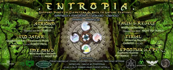 Entropia // 2 Stages | Atriohm | Fagin’S Reject And More Cover