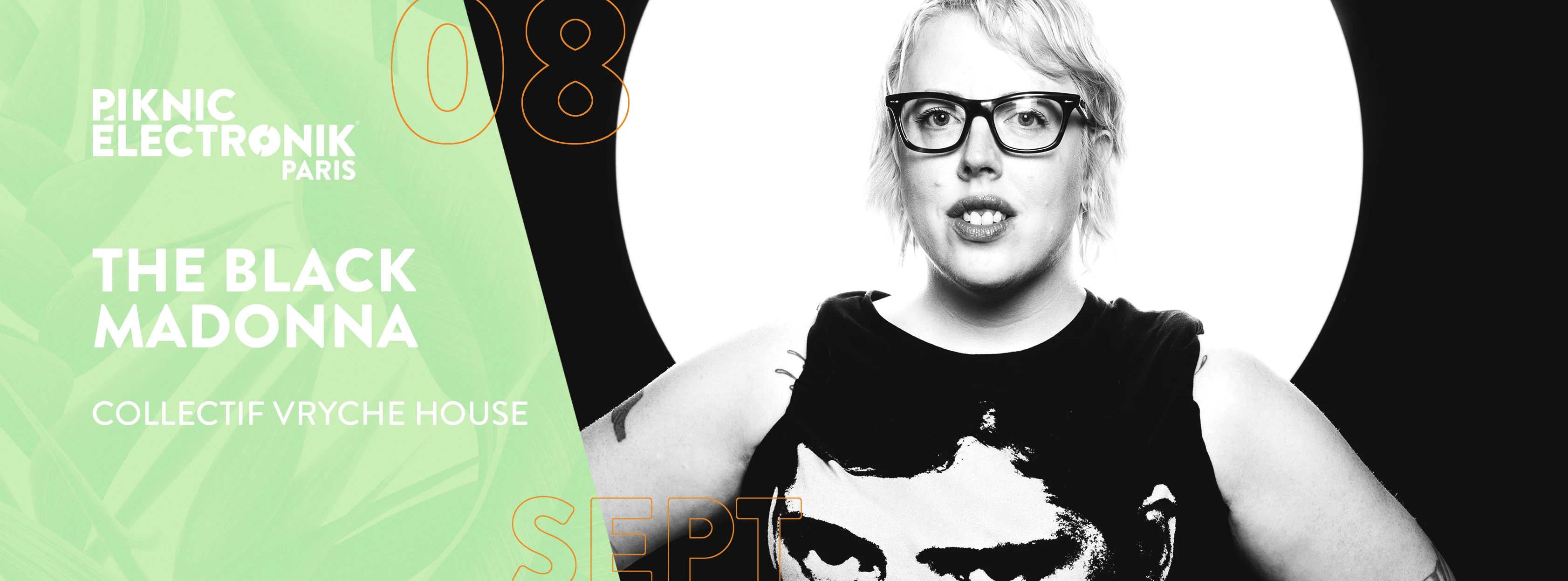 Piknic Électronik Par #8 : The Black Madonna / Vryche House Cover