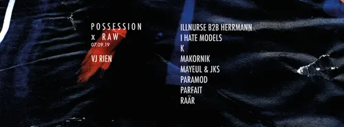 Possession X Raw Cover