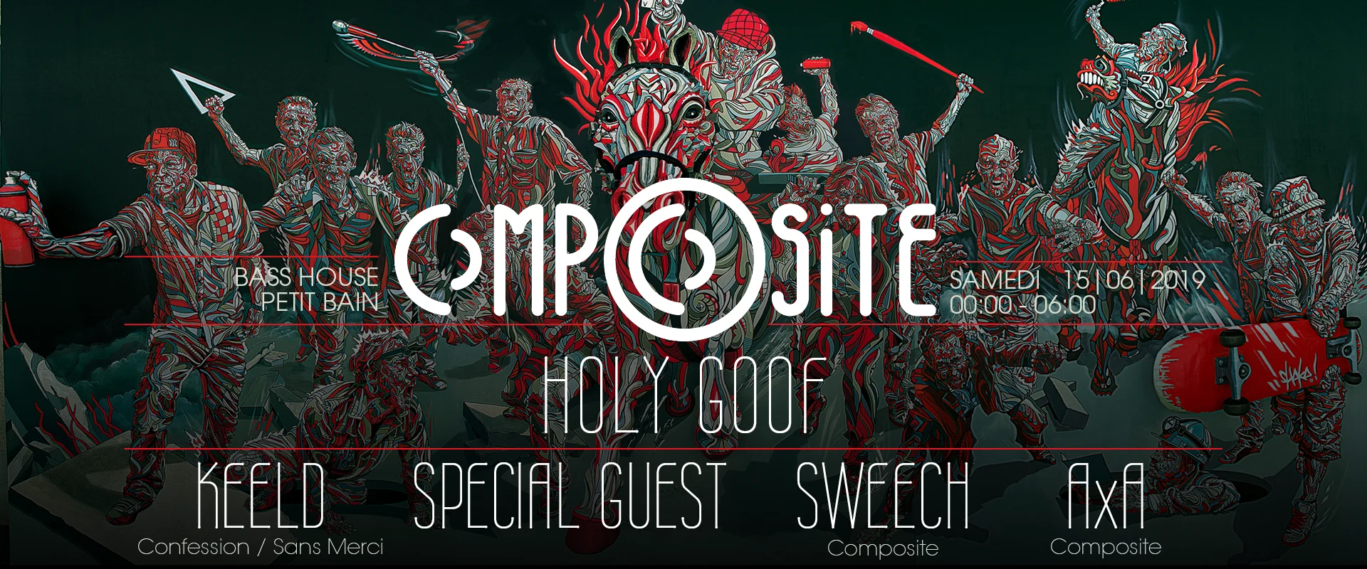 Composite W/ Holy Goof / Keeld / Castnowski / Sweech / Axa Cover