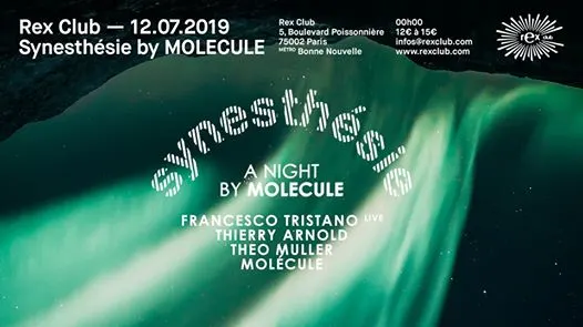 Synesthesie By Molecule: Francesco Tristano Live, Thierry Arnold Cover