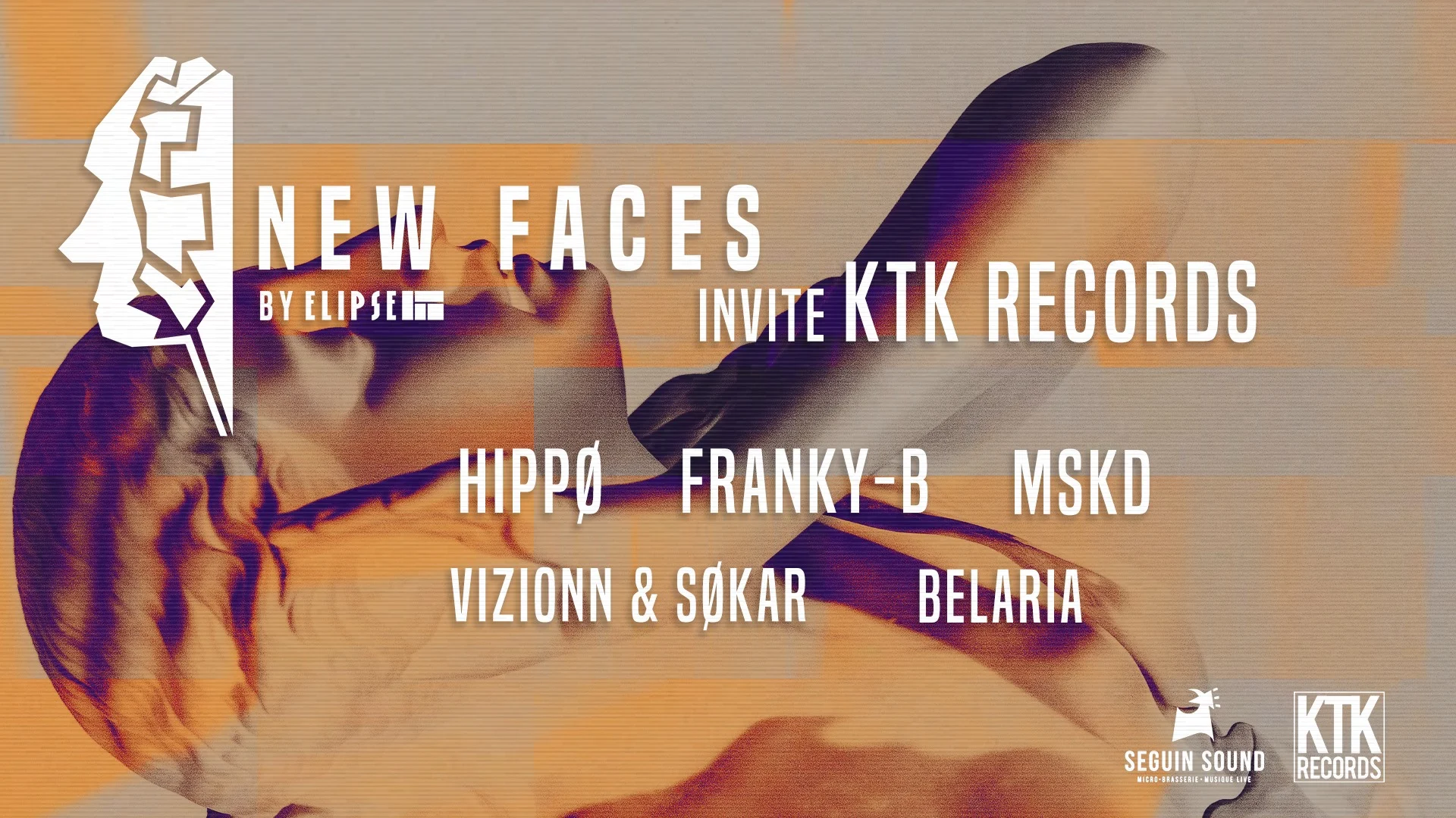 New Faces By Elipse Invite Ktk Records Cover