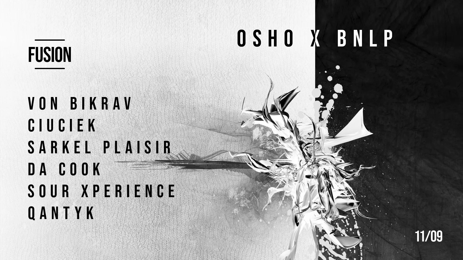 Osho X Bnlp - Fusion Cover