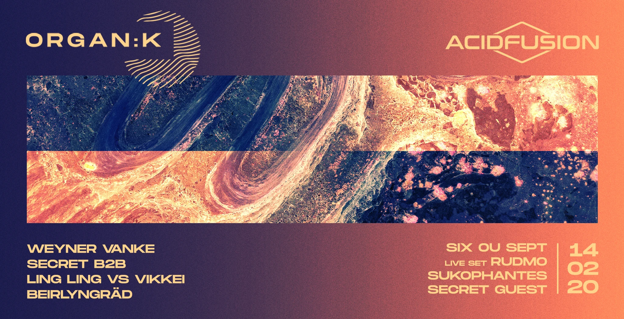 Organïk Invite Acid Fusion Cover