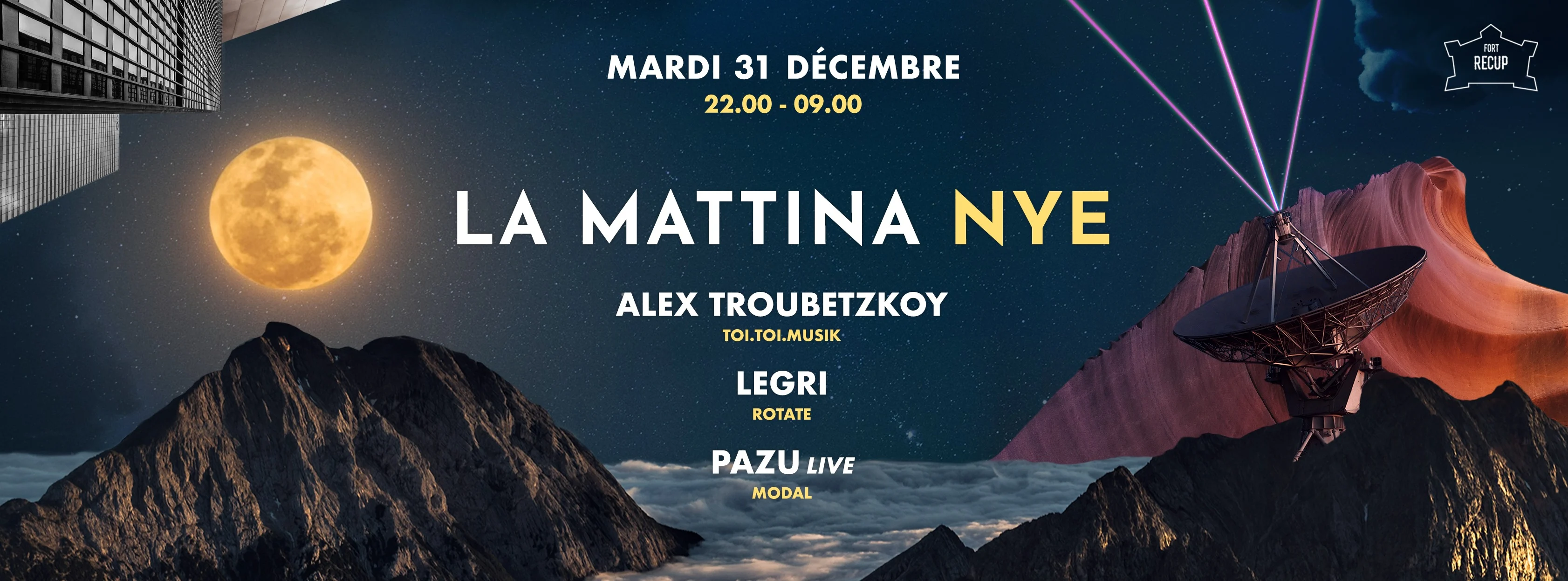 La Mattina Nye ๏ Fort Recup Cover