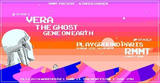 Kinder Garden X Vera The Ghost Gene On Earth Playground Rmmt Cover