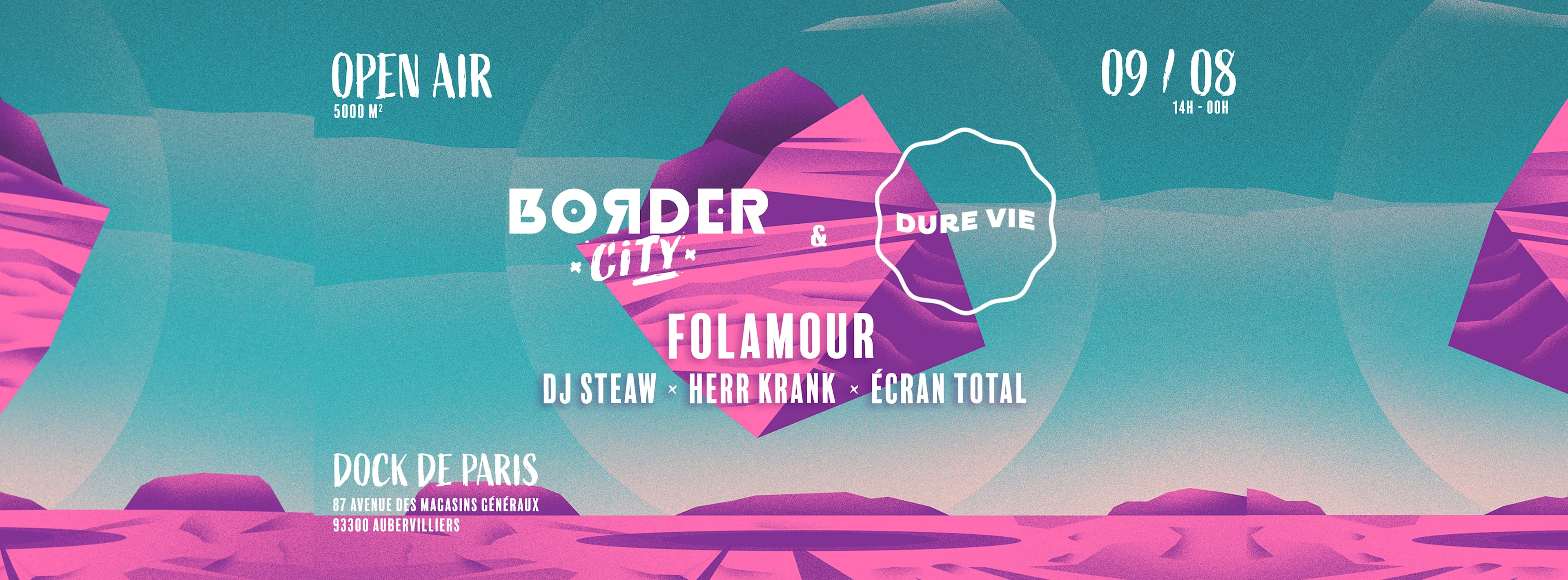 Border City X Dure Vie, Folamour, Dj Steaw, Herr Krank Cover