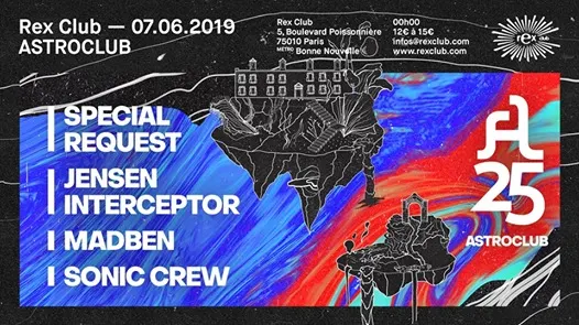 Astroclub: Special Request, Jensen Interceptor, Madben & More Cover