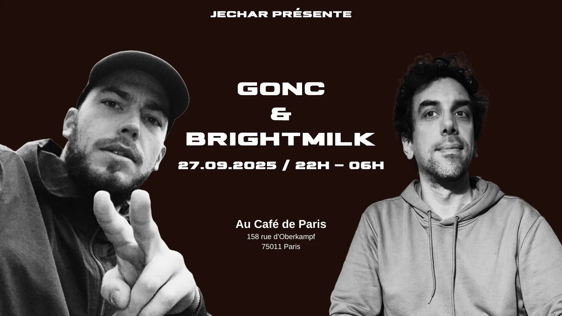 House N Techno Au Café De Paris /// Gonc & Brightmilk Cover