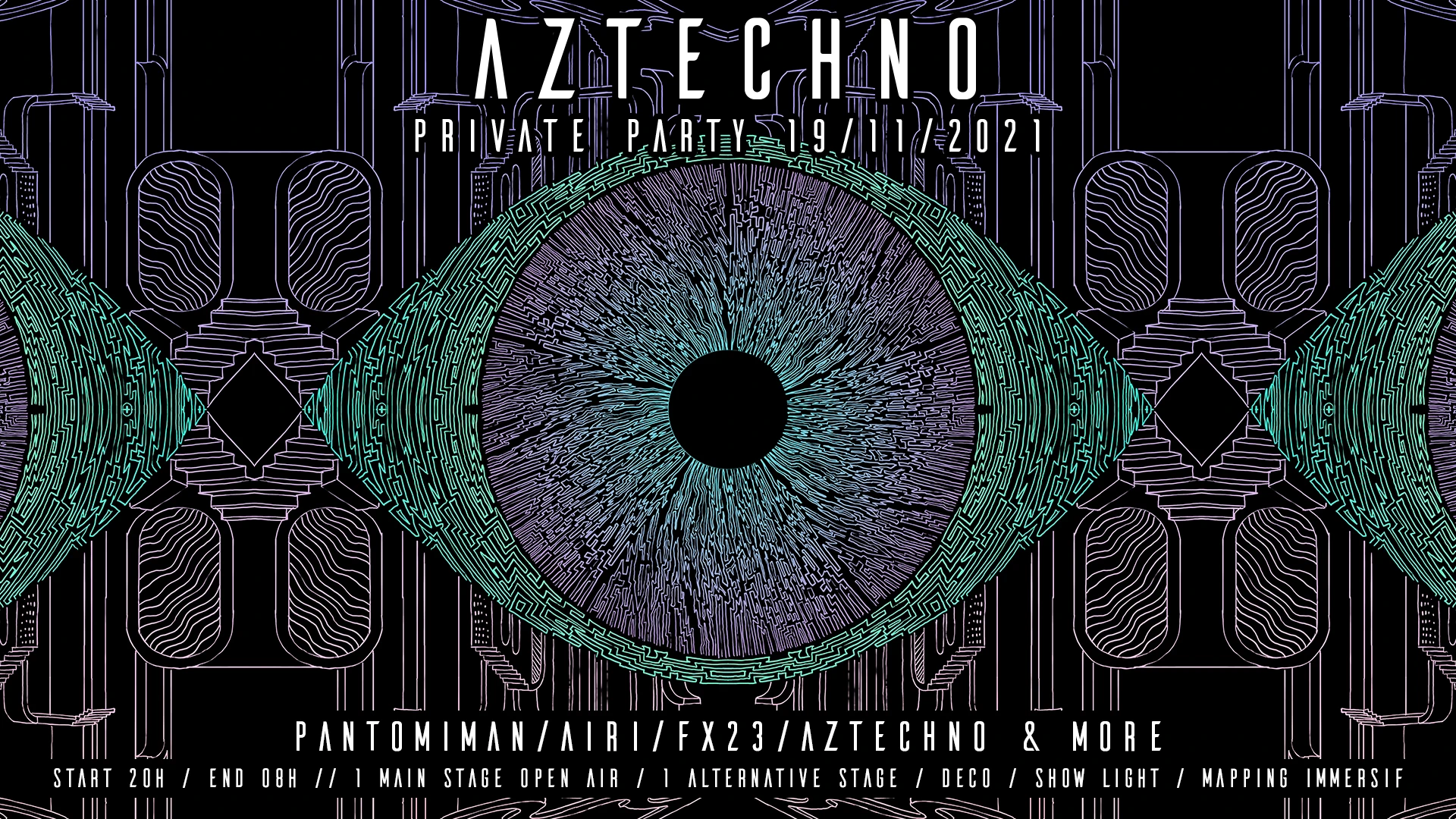 Aztechno Private Party #3 Cover