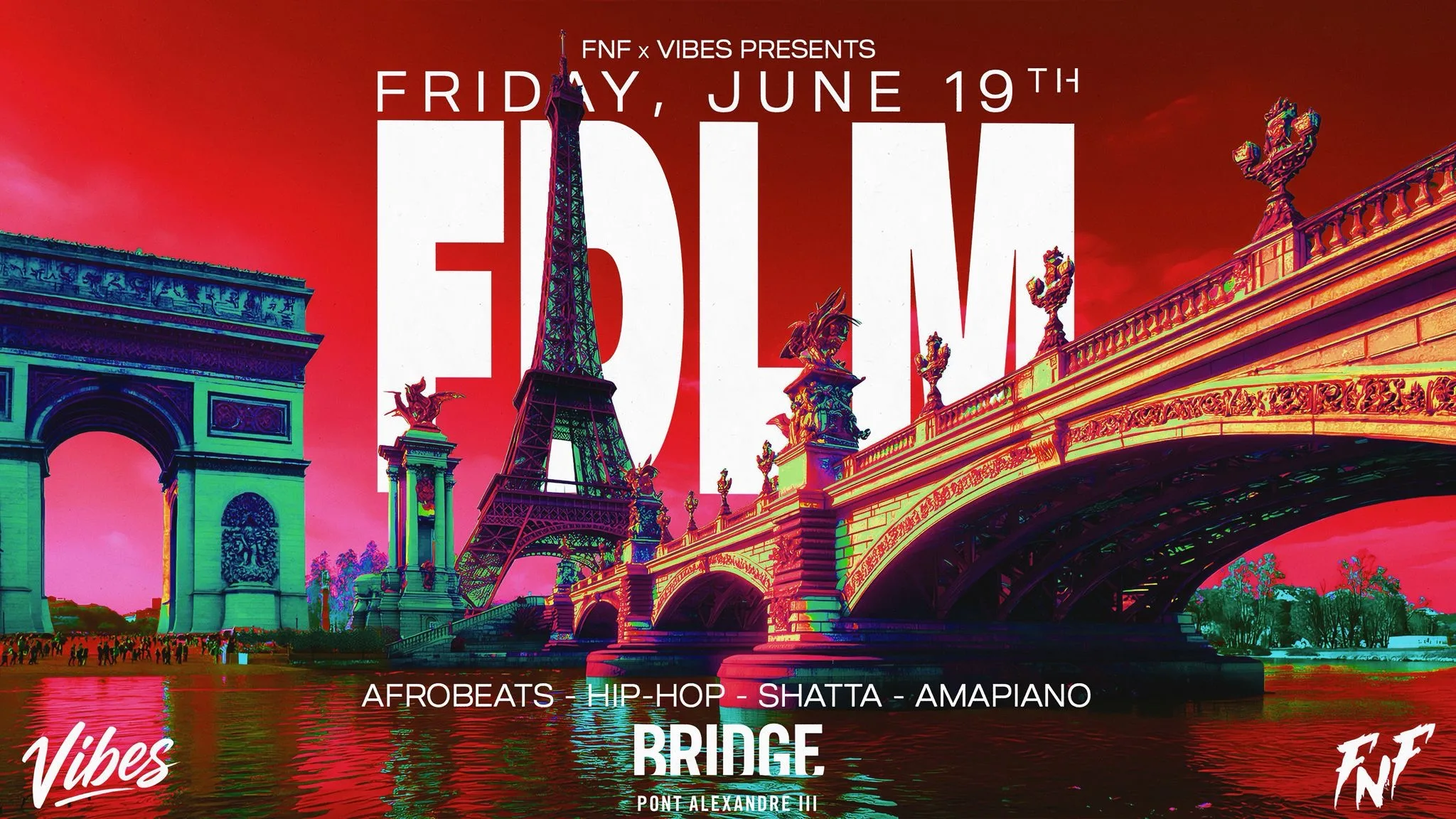 Fdlm Weekender At Bridge: Best Afrobeats & Hip Hop Party Cover