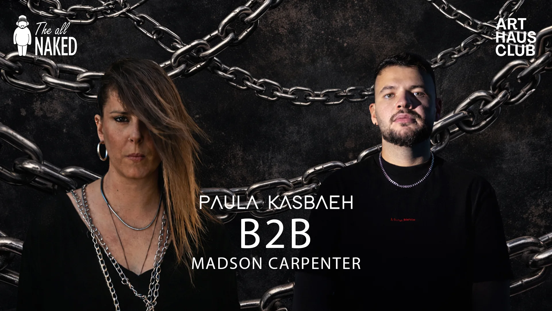 Paula Kasbaeh B2b Madson Carpenter | Theallnaked B2b 001 Cover