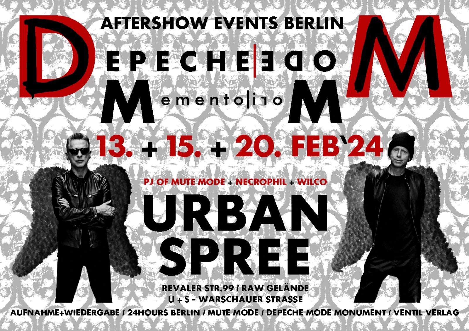 Depeche Mode Aftershow Event Berlin - Urban Spree Night #3 Cover