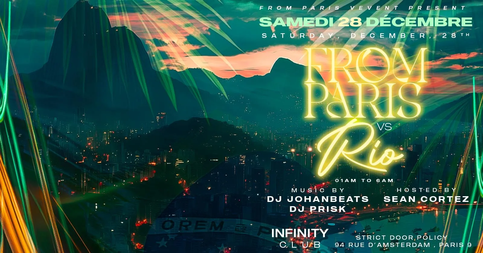 From Paris Vs Rio 🇫🇷🇧🇷 Cover