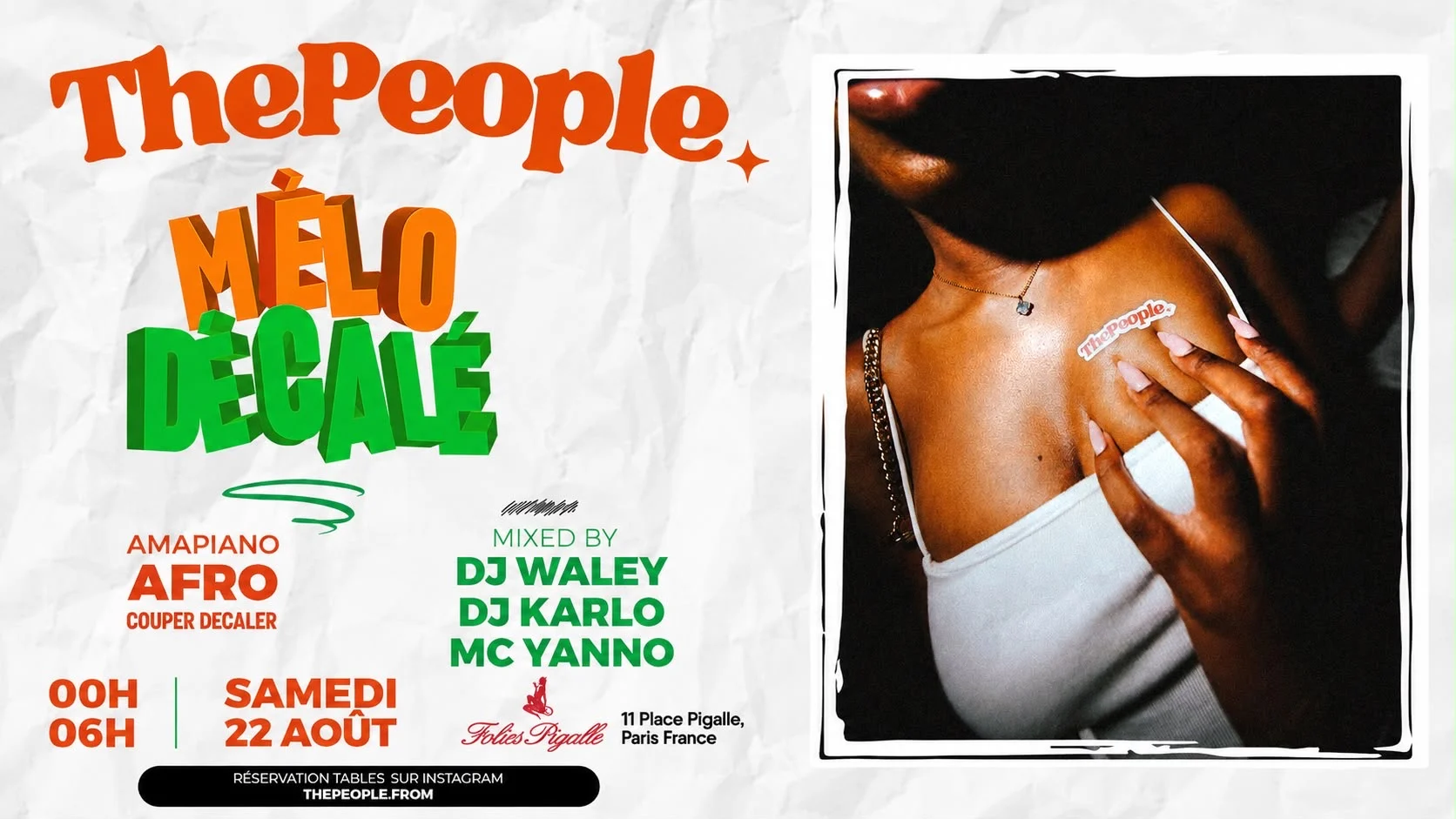 The People Édition Mélo Décalé - Folies Pigalle Cover