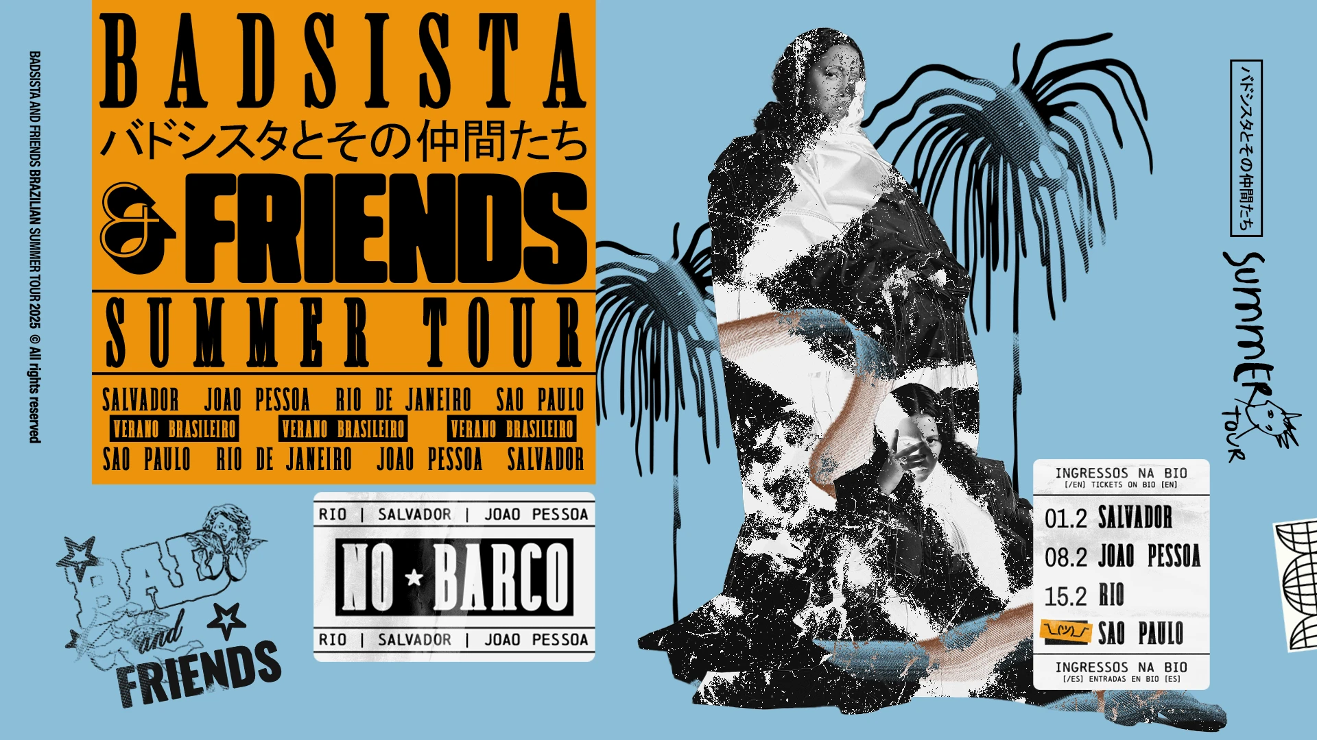 Badsista & Friends Rio De Janeiro After Cover