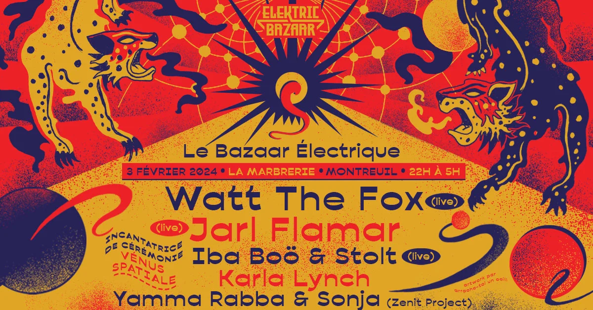 Le Bazaar Électrique: Watt The Fox, Jarl Flamar & More Cover
