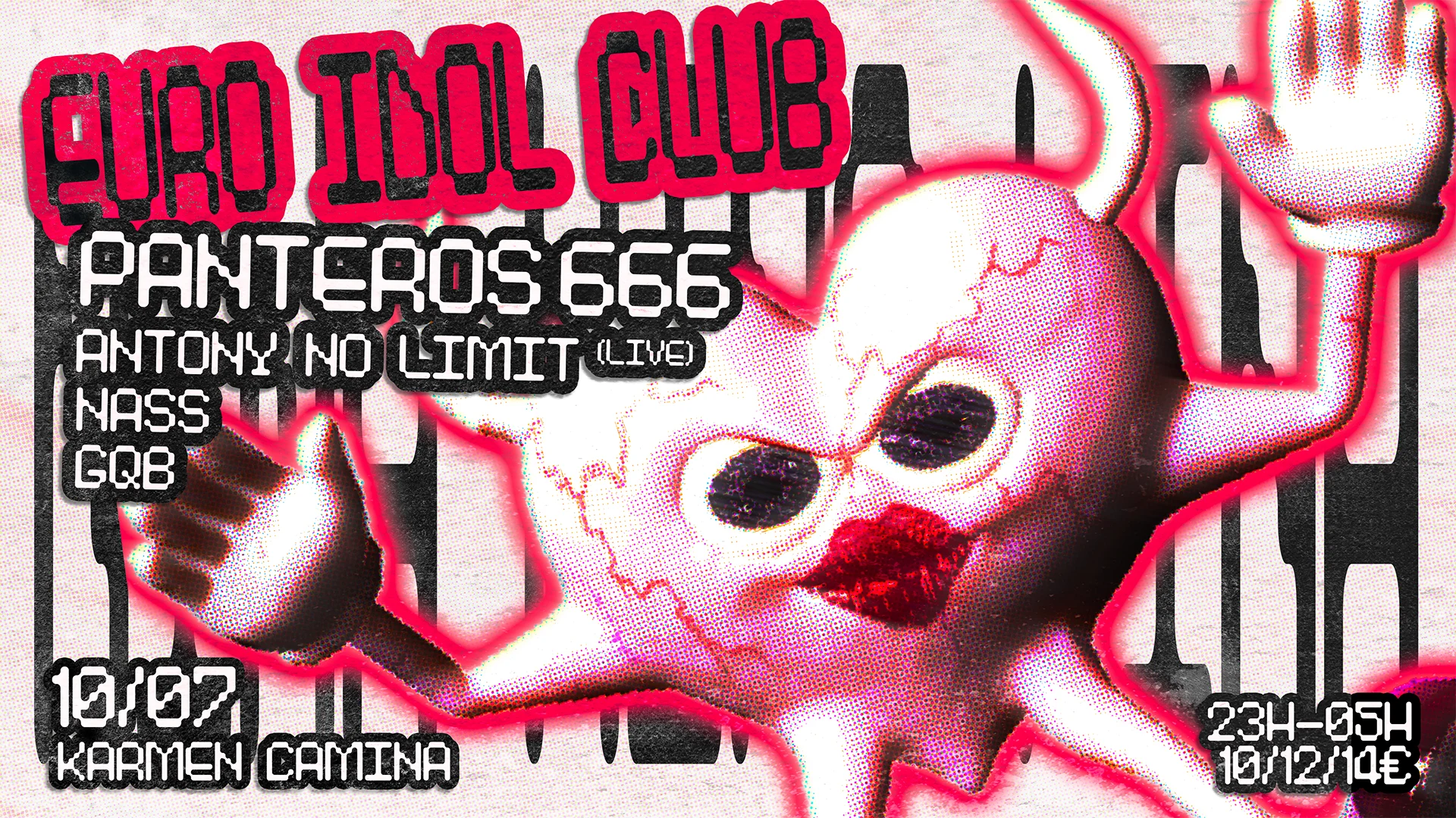 Euro Idol [Antony No Limit (Live), Gqb, Nass, Panteros666] Cover