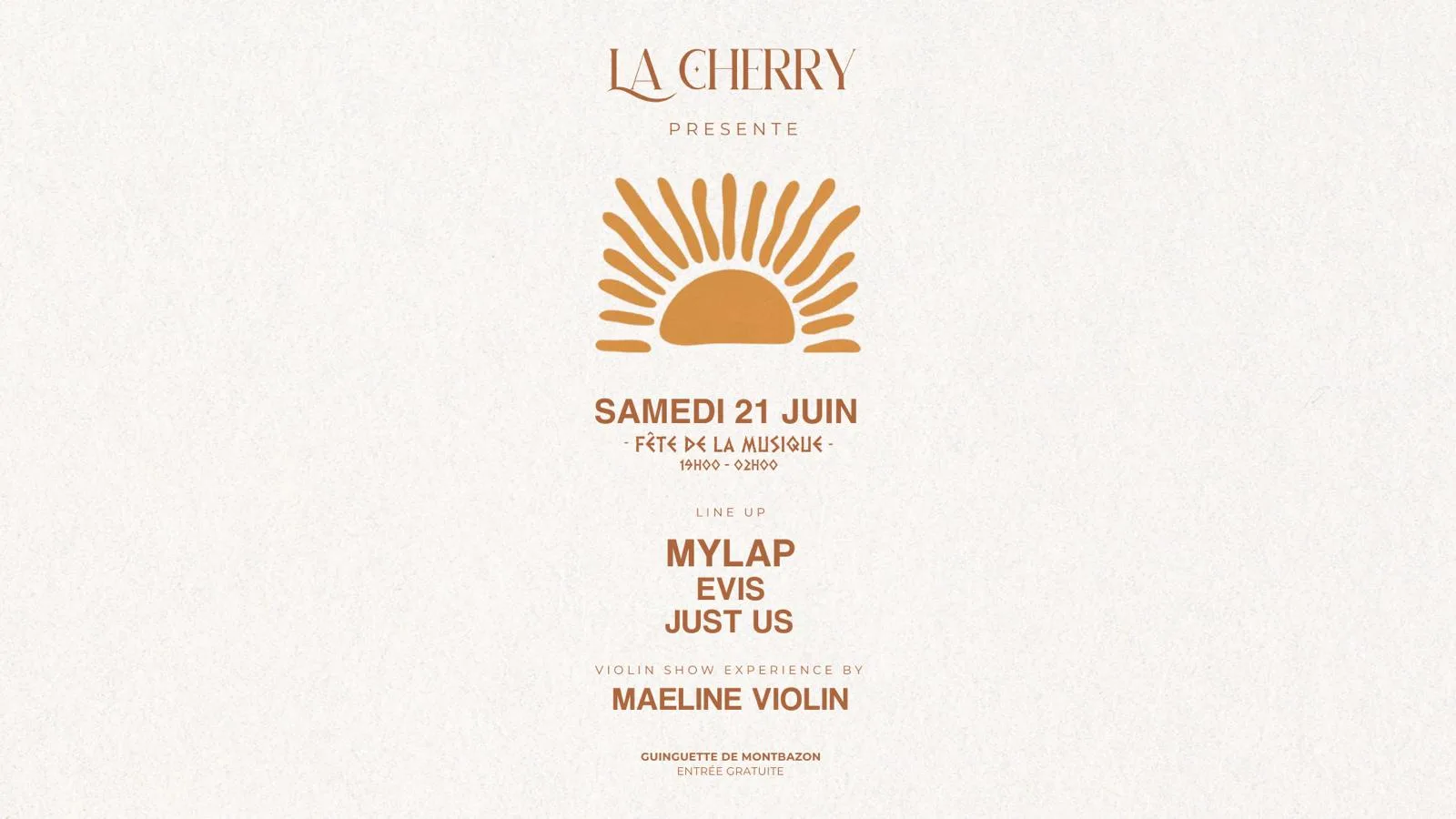 La Cherry - Fête De La Musique / Open Air Cover