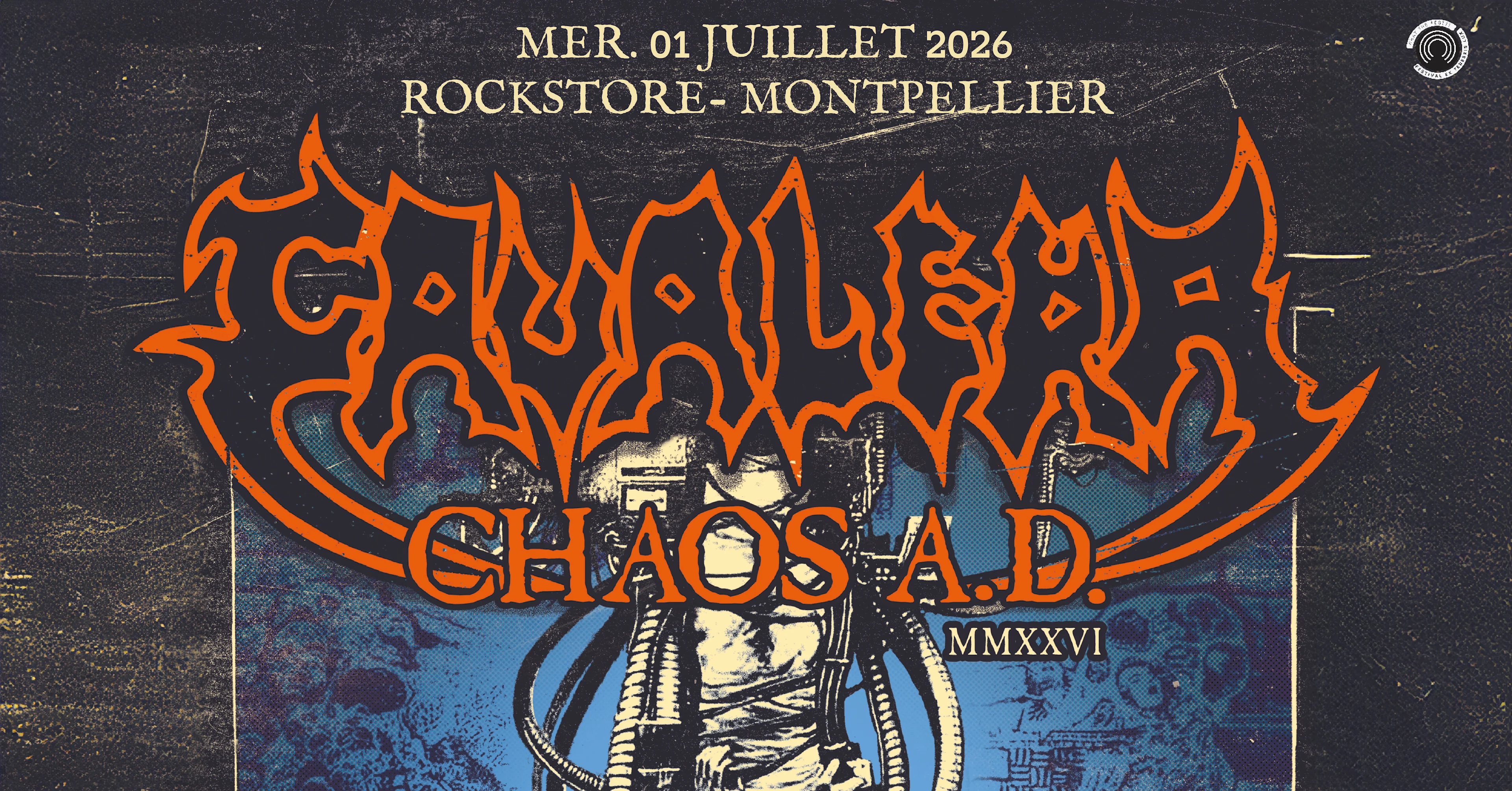 Cavalera : Chaos Ad And Guest - Rockstore - Montpellier Cover