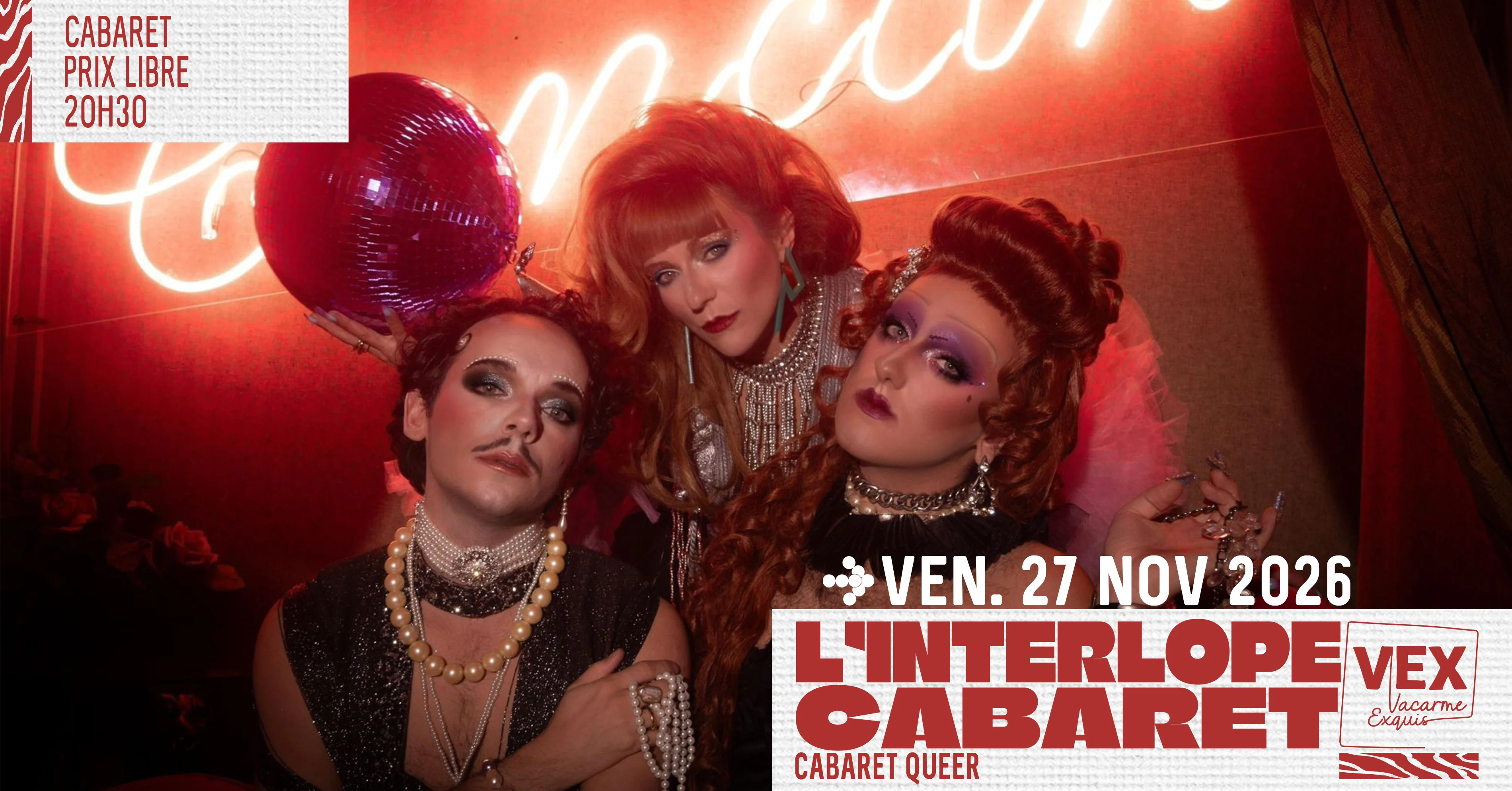 Interlope Cabaret Au Vacarme Exquis Cover