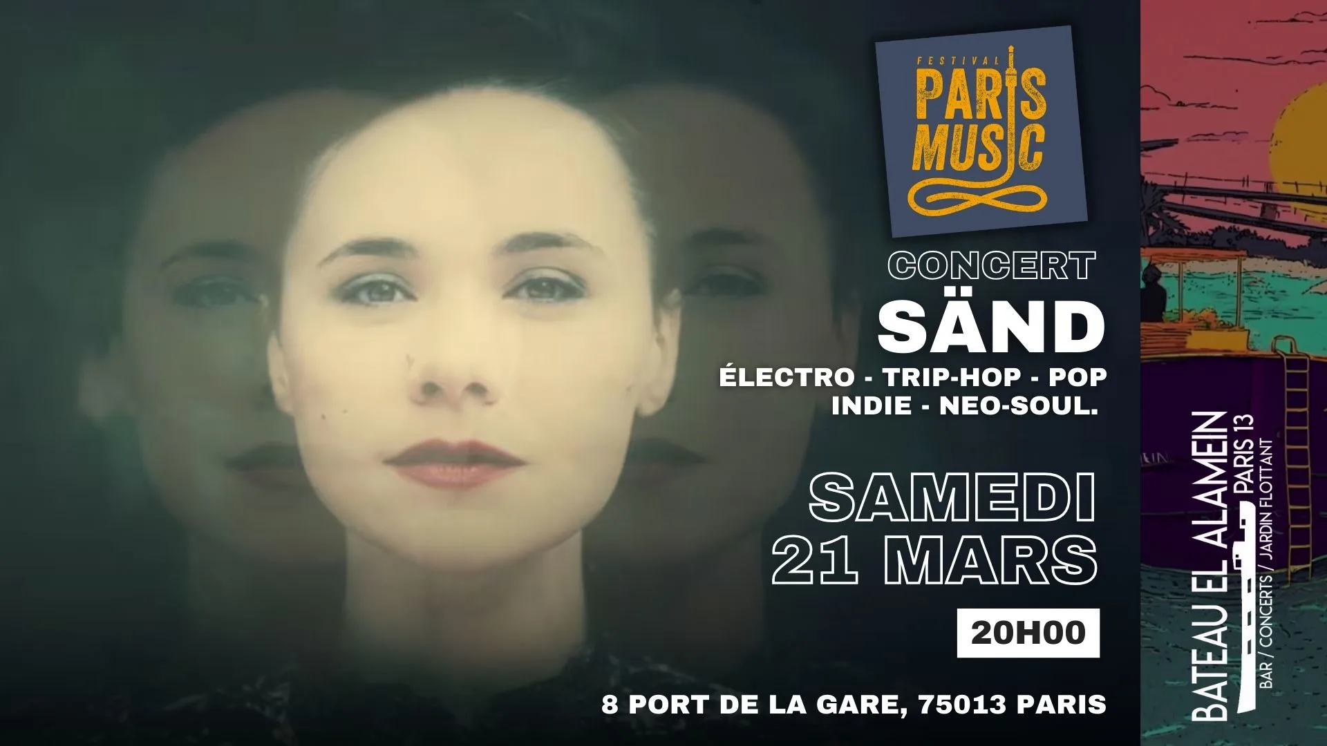 Sam 21/03 : Sänd - Paris Music Festival Cover