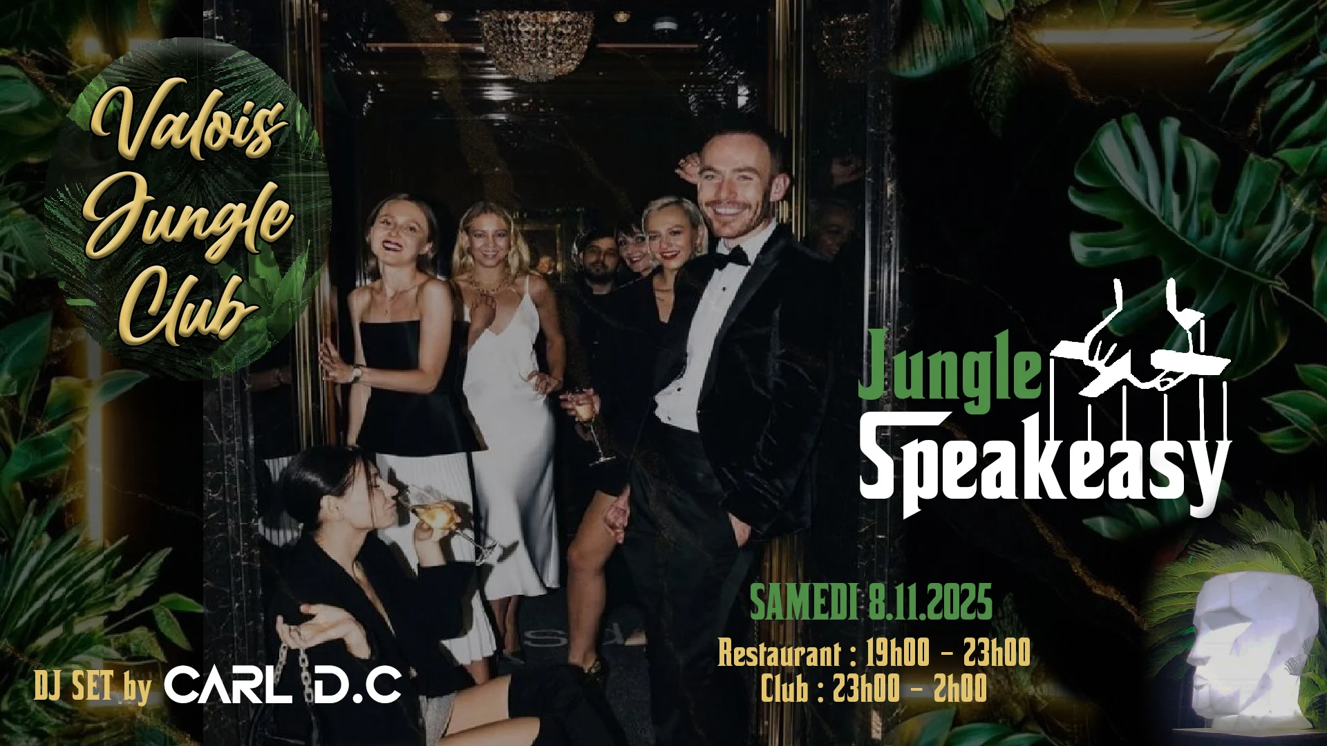 Jungle Speakeasy By Valois Jungle Club Cover