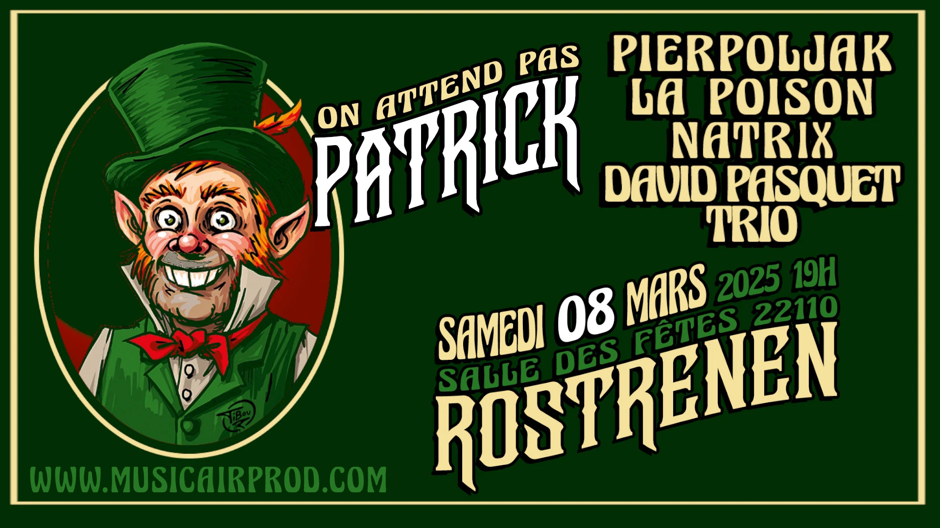 On Attend Pas Patrick Cover