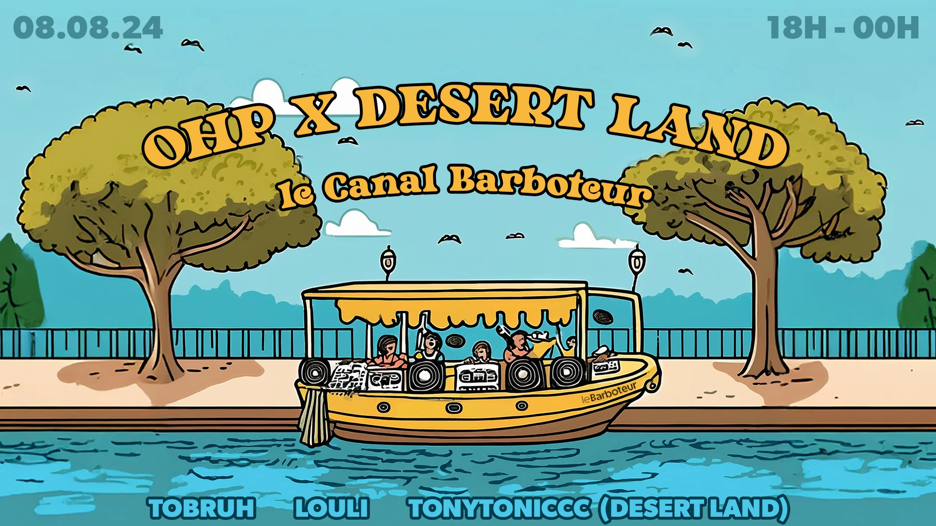 [Open Air] Ohp X Desert Land @Lecanalbarboteur Cover