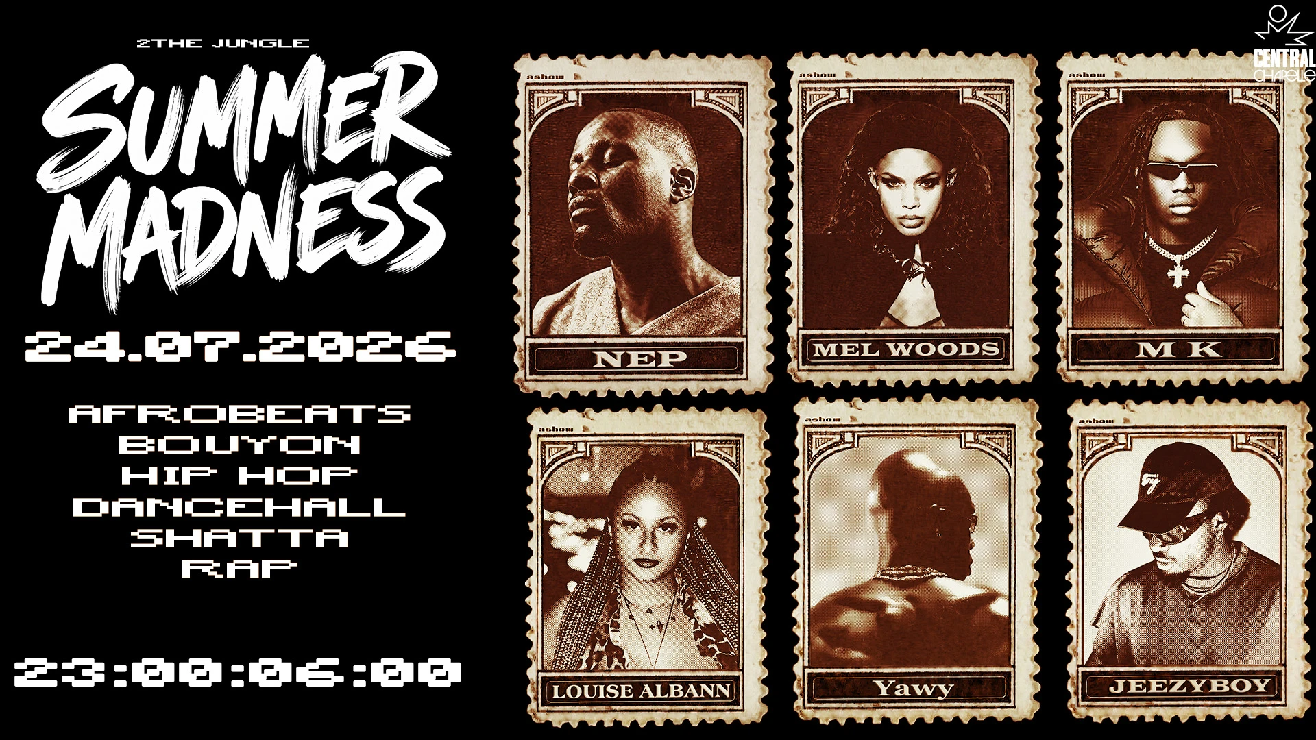 2the Jungle Summer Madness — Central Chapelle Cover