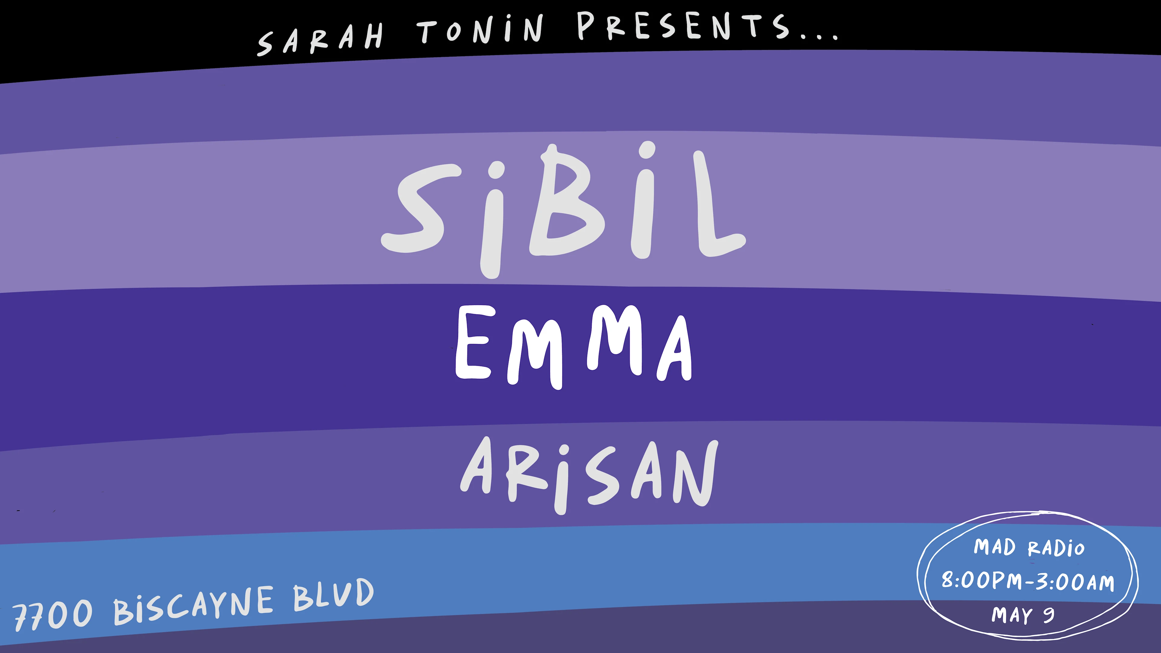 Sibil By Sarah Tonin At Mad Radio Cover
