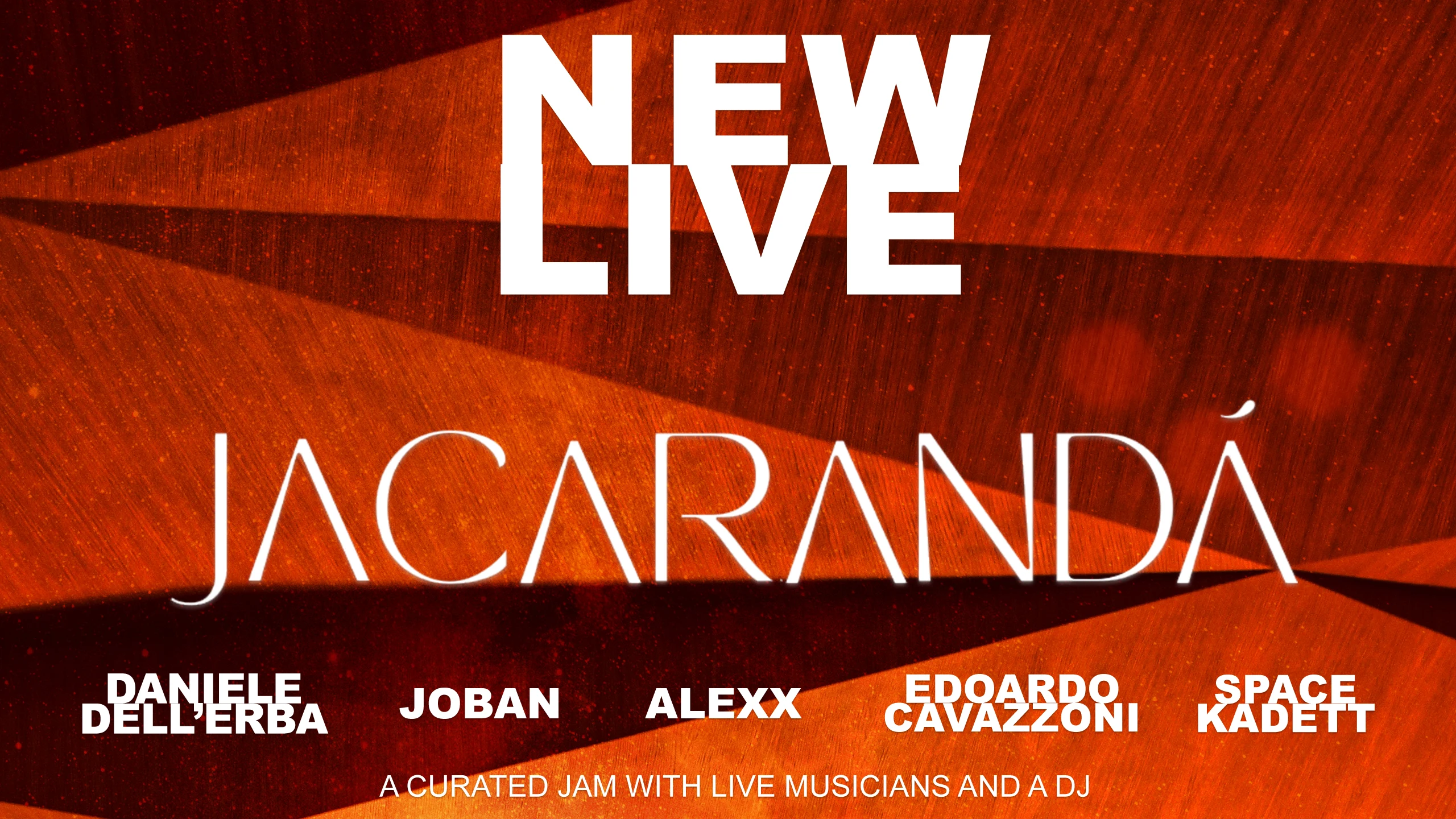 New Live - Sat25oct - Jacarandá - Free Entry Cover