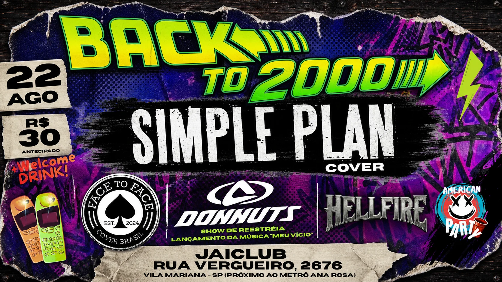 Back To 2000 >>> Na Jai >>> Vila Mariana Cover