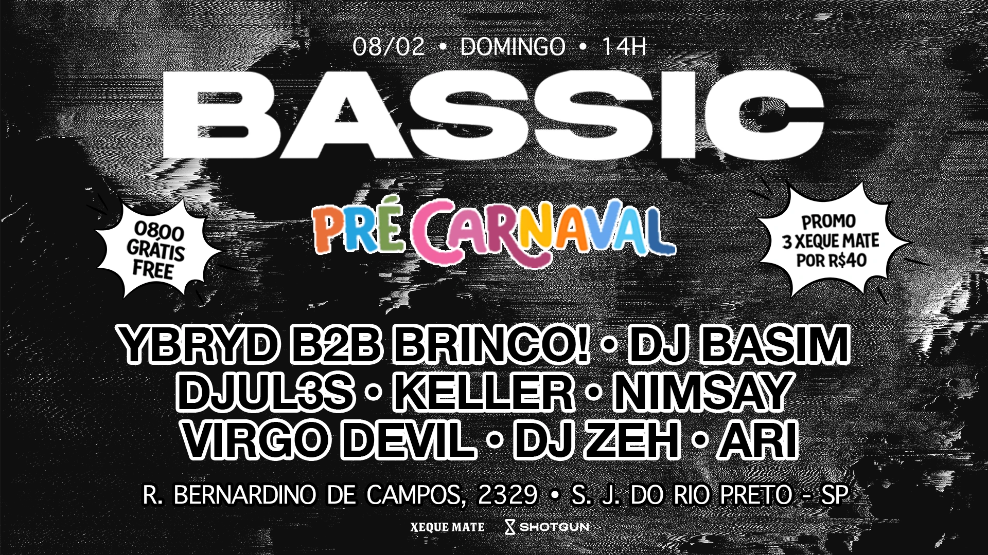 Bassic Pré Carnaval Cover