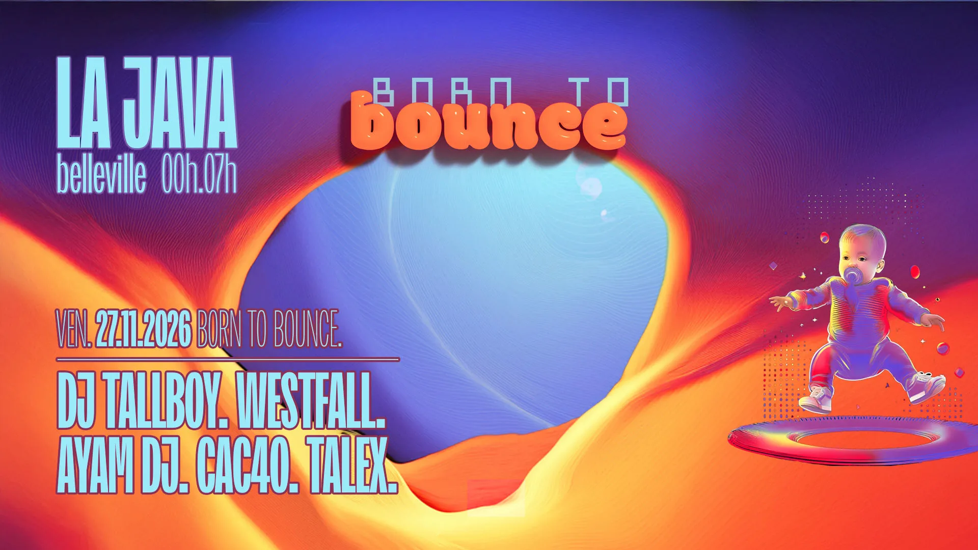 Born 2 Bounce : Dj Tallboy, Westfall, Ayam Dj & More Cover