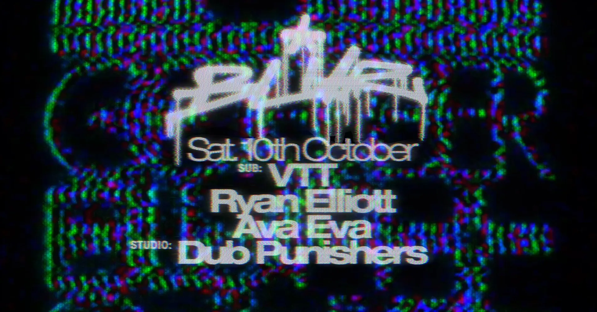 Blur With Ryan Elliott, Dub Punishers, Vtt, Ava Eva Cover