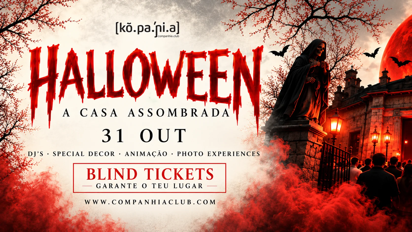 Halloween  2026 - Companhia Club Cover
