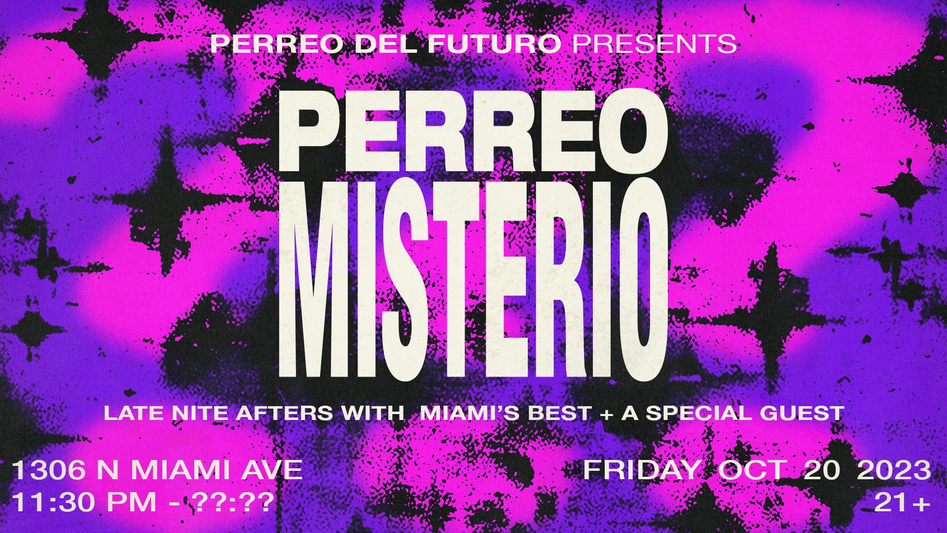 Perreo Del Futuro Presents: Perreo Misterio Cover