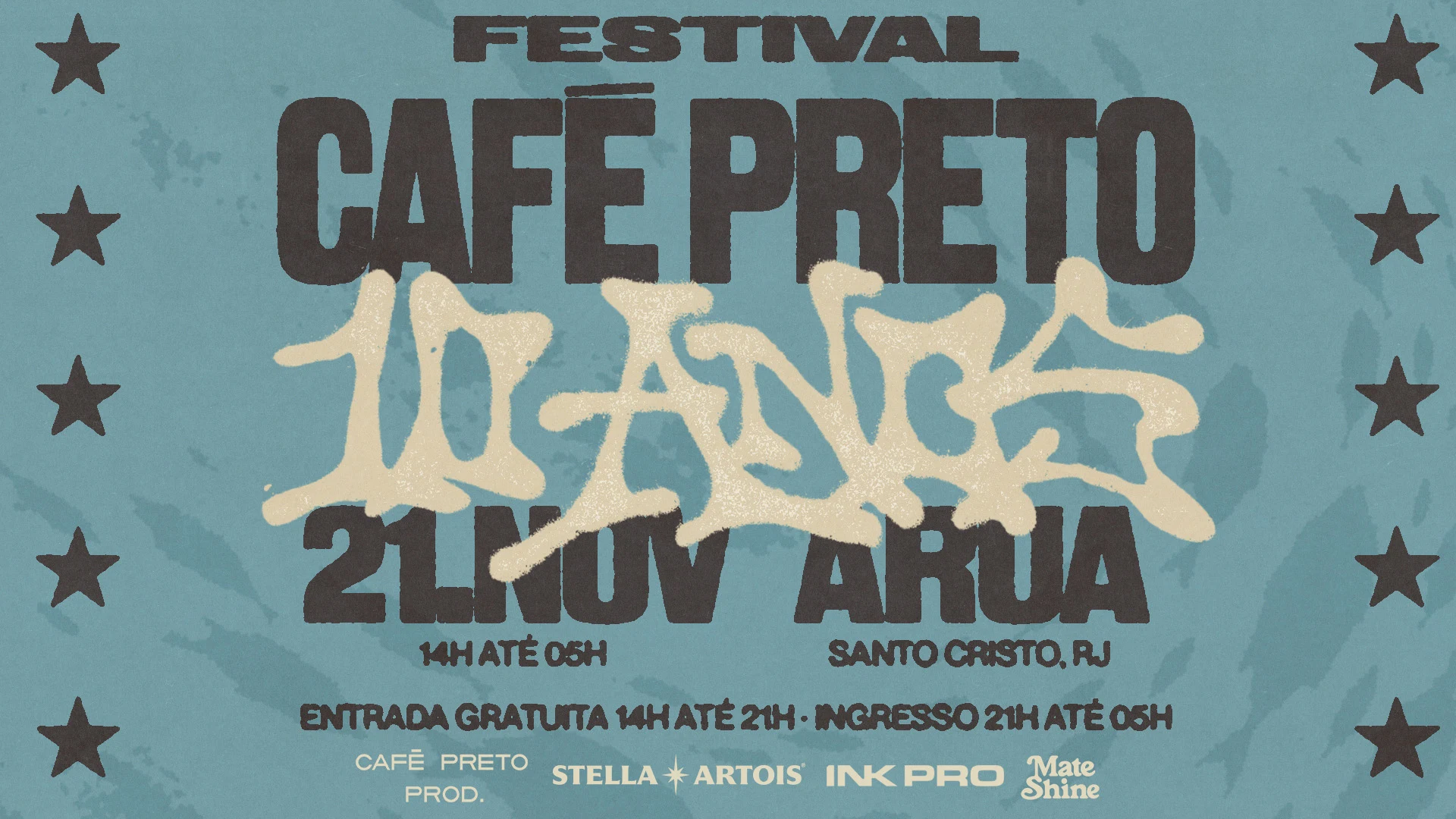 Café Preto 10 Anos - 21.11.26 Cover